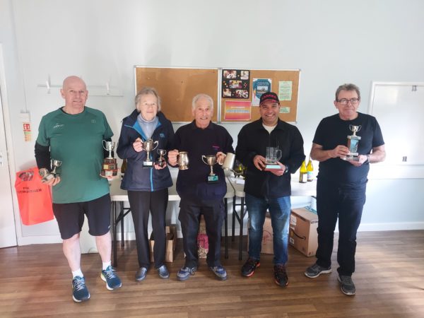 Eaton Park Pitch and Putt Club awards trophies for recent competitions