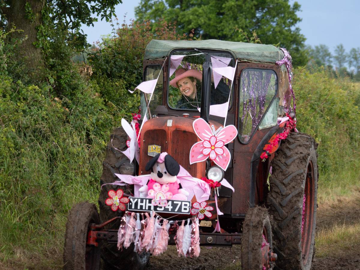 Pink Ladies’ Tractor Road Run
